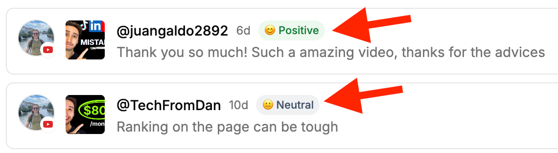 Sentiment Analysis in Your Inbox